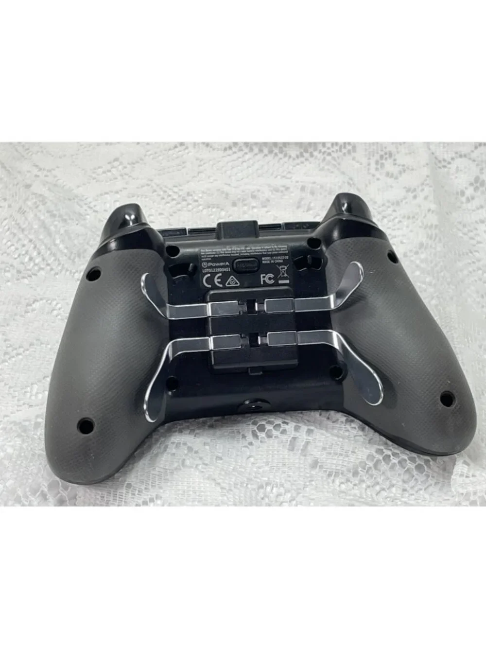 Power A Fusion Pro Wired Controller BLACK for Xbox One & Windows 10 Back Paddles